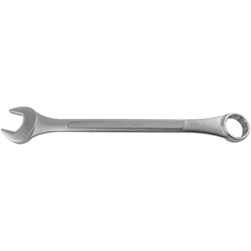 Combination Wrench, 12 Point, 1-3/8", Satin Finish Cam Industrial