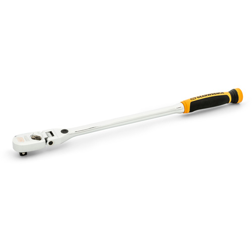 Cl&eacute; &agrave; cliquet &agrave; t&ecirc;te flexible verrouillable 120XP avec poign&eacute;e double mat&eacute;riau Cam Industrial