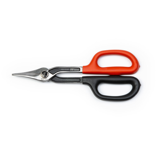 Duckbill Pattern Tinner Snips, 2" Cut Length, Straight Cut Cam Industrial
