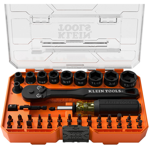 43-Piece ProFlex Impact Driver Bit and Socket Set Cam Industrial