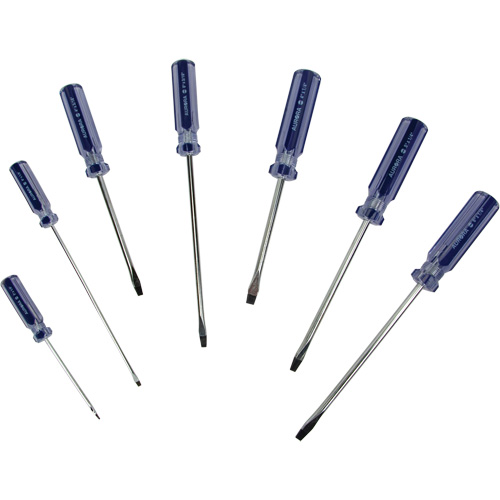 Slotted Screwdriver Kit, 7 Pcs. Cam Industrial