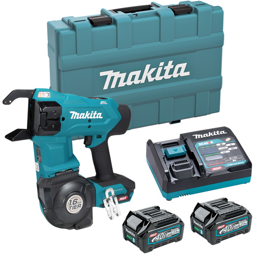 Trousse outil &agrave; lier les barres darmature sans balai 40Vmax XGT Cam Industrial