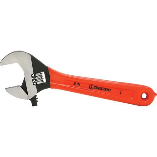 Adjustable Wrench, 6" L, 0.937" Max Width, Black Oxide Cam Industrial