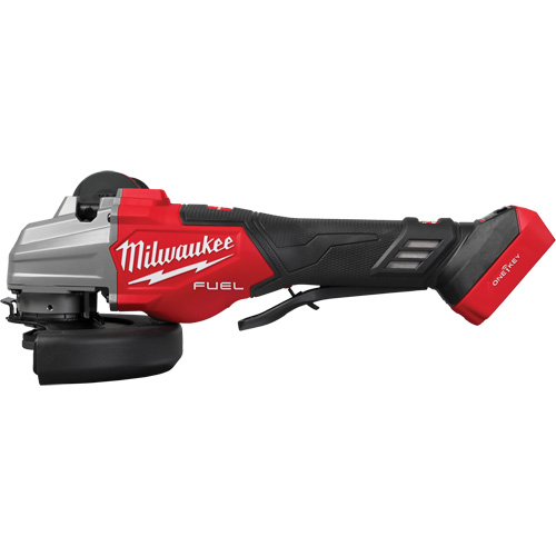 FUEL Dual Trigger Braking Grinder with Paddle Switch & ONE KEY, 6"/4-1/2" Wheel, 18 V Cam Industrial