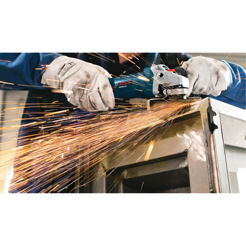 Angle Grinder, 4-1/2", 120 V, 7.5A, 11000 RPM Cam Industrial