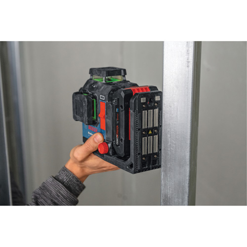 Laser dalignement/nivellement 360 connect&eacute; &agrave; faisceau vert &agrave; trois points Cam Industrial