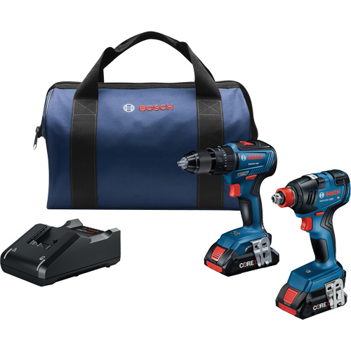 Ensemble de 2 outils, Lithium-ion, 18 V Cam Industrial