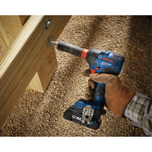 Two-In-One Bit/Socket Impact Driver/Wrench Kit, 1/2", 1800 in-lbs. Max. Torque, 18 V, Lithium-Ion Cam Industrial