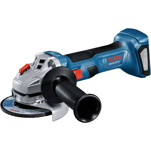 Brushless Angle Grinder with Slide Switch, 4-1/2" Wheel, 18 V Cam Industrial