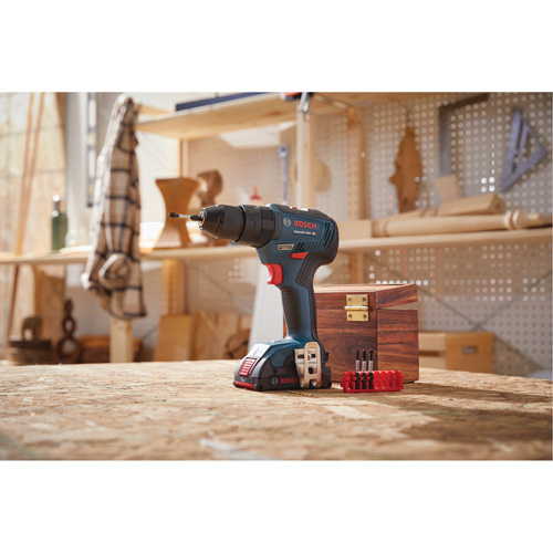 Trousse de perceuse-visseuse &agrave; percussion sans balais EC, 1/2", Mandrin 1/2", 18 V Cam Industrial