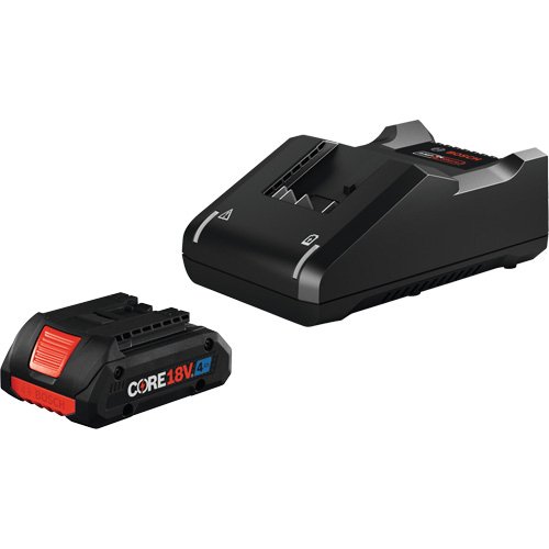 Starter Kit with CORE18V&reg; 4 Ah Advanced Power Battery & Charger, 18 V, Lithium-Ion Cam Industrial