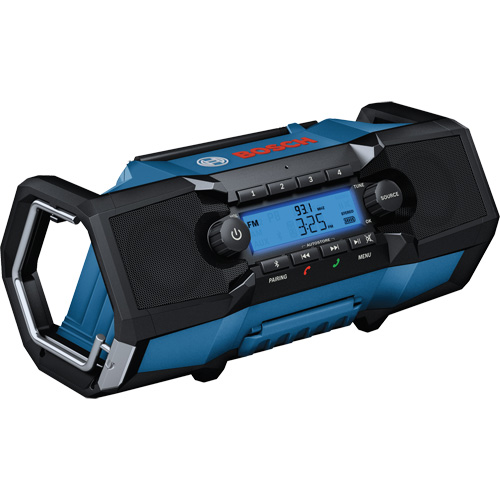 Compact Jobsite Radio with Bluetooth&reg; 5.0, Lithium-Ion, 18 V Cam Industrial