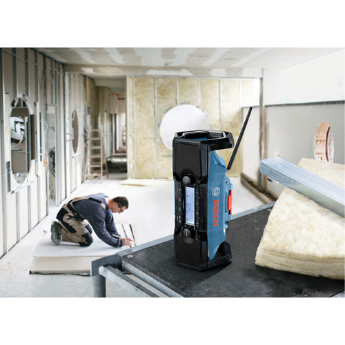 Compact Jobsite Radio with Bluetooth&reg; 5.0, Lithium-Ion, 18 V Cam Industrial