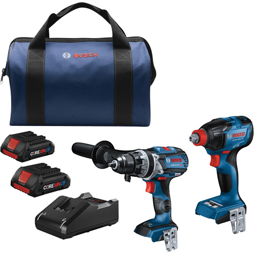 Ensemble de 2 outils, Lithium-ion, 18 V Cam Industrial
