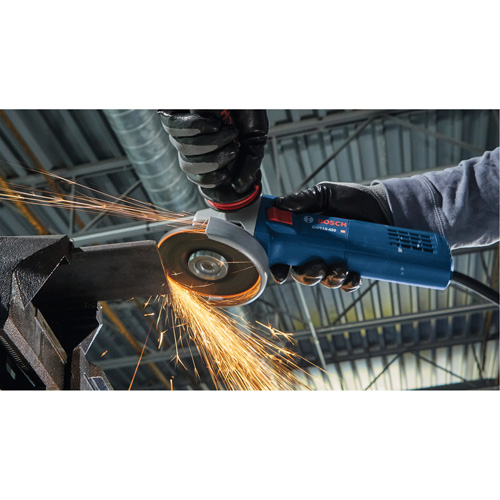 Rectifieuse angulaire ergonomique, 4-1/2", 120 V, 10 A, 11000 Tr/min Cam Industrial