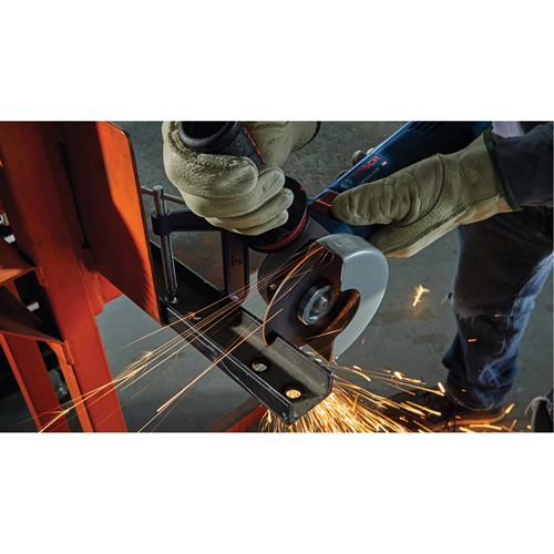 Rectifieuse angulaire ergonomique, 4-1/2", 120 V, 10 A, 11000 Tr/min Cam Industrial