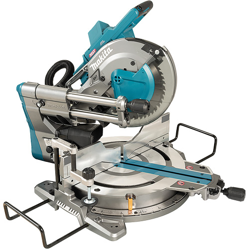 XGT Brushless Dual Compound Mitre Saw with AWS Cam Industrial