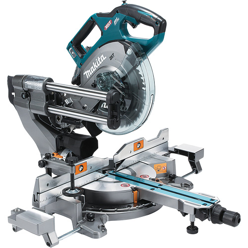 XGT Brushless Dual Compound Mitre Saw with AWS Cam Industrial