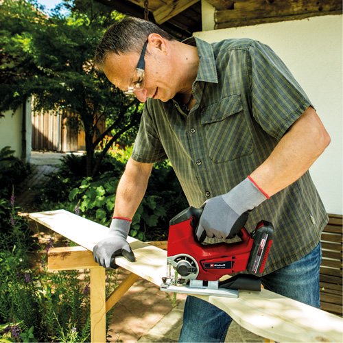 Variable Speed Cordless Jigsaw (Tool Only), 18 V, Lithium-Ion, 0-2400 SPM, 1" Stroke Length Cam Industrial