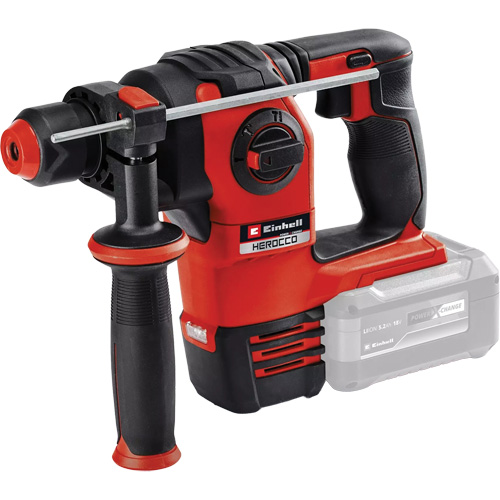 Professional SDS-Plus Cordless Rotary Hammer (Tool Only), 18 V, 3/4", 160 in-lbs, 0-1200 RPM Cam Industrial