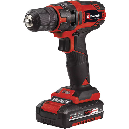 Ensemble perceuse sans fil, Lithium-ion, 18 V, Mandrin 3/8", Couple 310  lb-po Cam Industrial