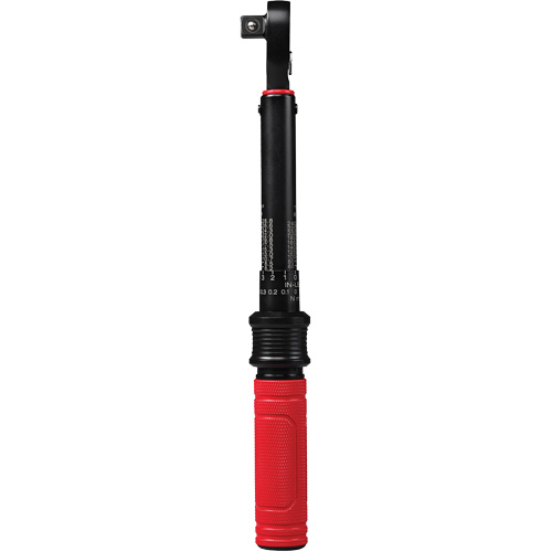 Cl&eacute; dynamom&eacute;trique, &agrave; cliquer, Entraînement 3/8" carr&eacute;, 5,6 - 28,2 Nm/50 - 250 lb-po Cam Industrial