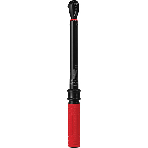 Cl&eacute; dynamom&eacute;trique, &agrave; cliquer, Entraînement 3/8" carr&eacute;, 20 - 100 lb-po/27,1 - 135,6 Nm Cam Industrial
