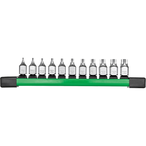 Jeu de douilles &agrave; embouts &agrave; profil bas, Torx, Prise 1/4", 11 mr Cam Industrial