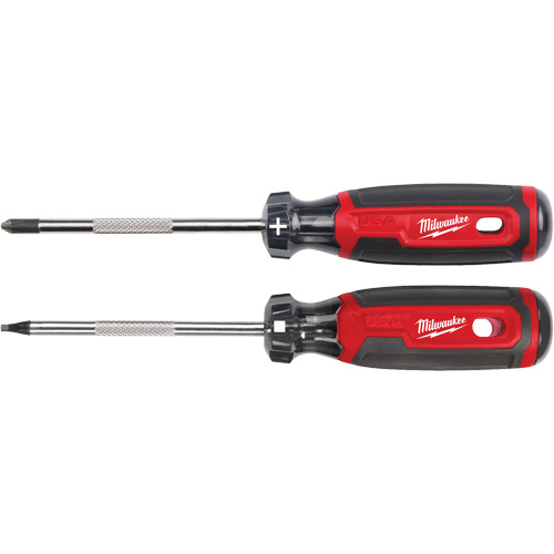 Cushion Grip Screwdriver Set, 2 Pcs. Cam Industrial