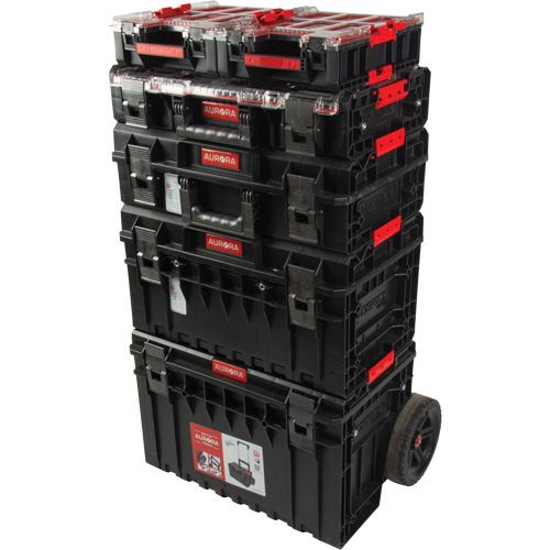 Jeu de base pour coffre &agrave; outils roulant Arx 5 mcx, 25-1/5" x 19" x 54-3/5", Noir Cam Industrial