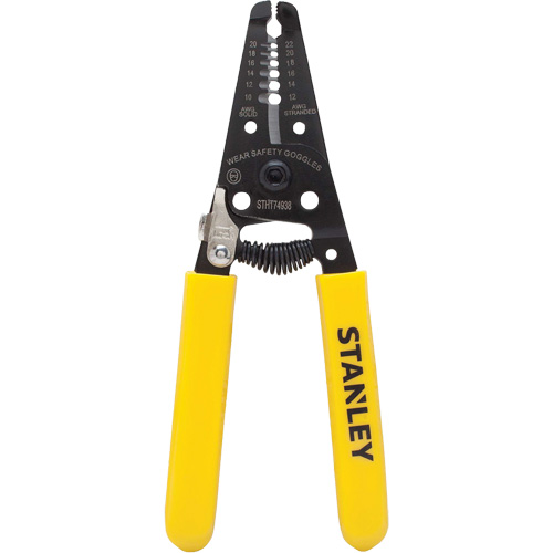Wire Stripper, 6" L, 10 - 20 AWG Cam Industrial