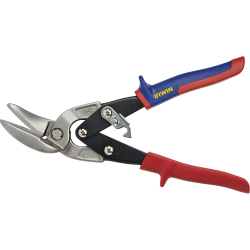 Utility Snips, Straight/Left Cut Cam Industrial