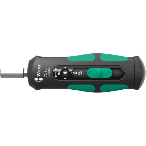 Kraftform Safe-Torque Speed Torque Screwdriver, 2 - 6 Nm Torque Range, 5-4/5" Length Cam Industrial