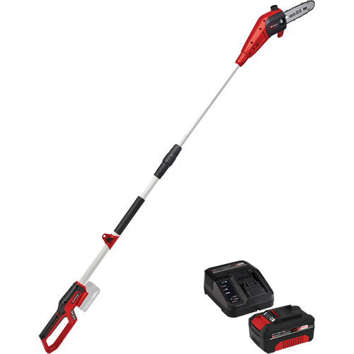 Cordless Pole Chain Saw with 4Ah Battery & Charger Starter Kit Cam Industrial
