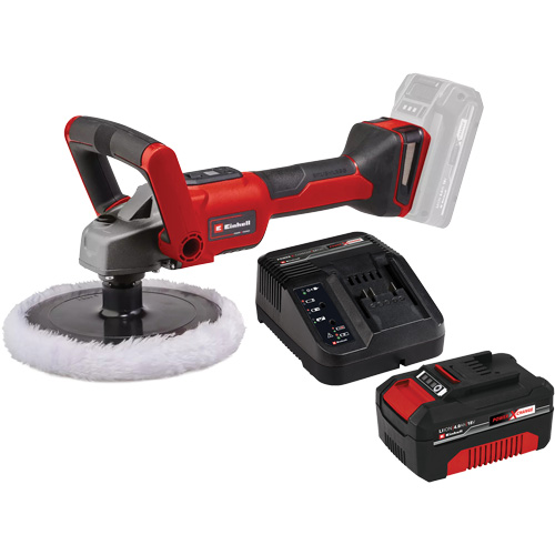 Cordless Polisher-Orbital Sander with 4Ah PXC Battery & Charger Starter Kit Cam Industrial