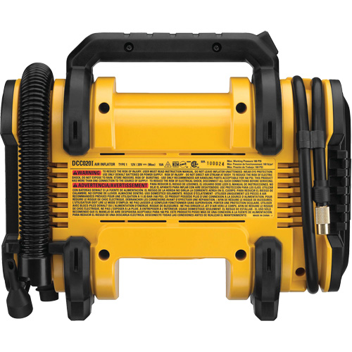 20V MAX Corded/Cordless Air Inflator (Tool Only), Electric Cam Industrial