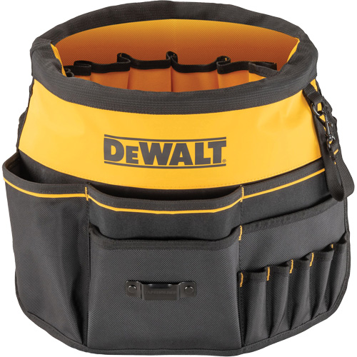 Bucket Tool Organizer, 19-3/4" L x 2" W x 19-5/8" H, Black/Yellow Cam Industrial