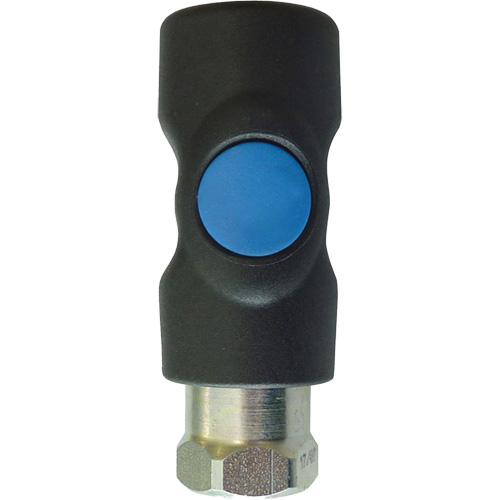 Raccord industriel rapide TOPQUIK S1, Composite en polyester/Acier inoxydable, 1/4", NPT femelle, 174 PSI Cam Industrial