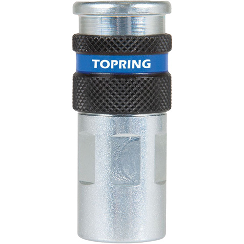 Raccord industriel rapide QUIKSILVER 2, Acier zingu&eacute;, 1/4", NPT femelle, 362 PSI Cam Industrial