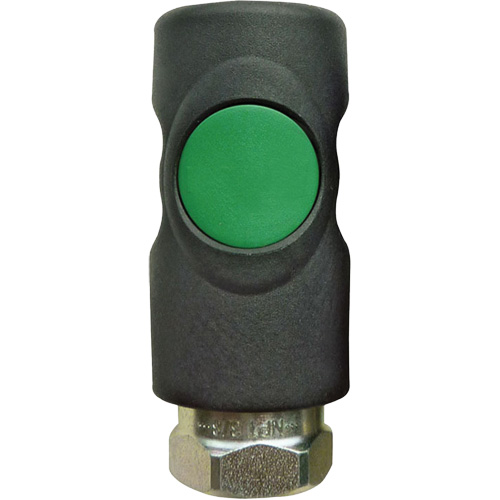 Raccord rapide TOPQUIK S1 Ultraflo 7,8 mm, Composite en polyester/Acier inoxydable, 1/4", NPT femelle, 174 PSI Cam Industrial