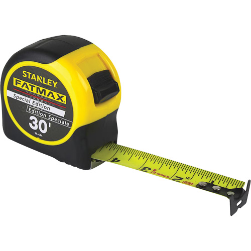 Ruban &agrave; mesurer FATMAX Special Edition, 1-1/4" x 30', Marques de goujon Imp&eacute;rial Cam Industrial