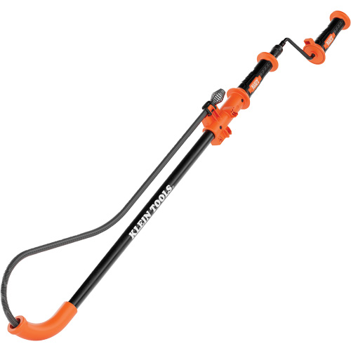 Steel Toilet Auger, Manual, 3' Cable Length, 1/2" Cable Diameter Cam Industrial