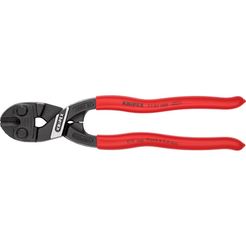 Coupe-boulons compact &agrave; levier d&eacute;multipli&eacute; CoBolt&reg;, 8" l, Coupe centrale Cam Industrial