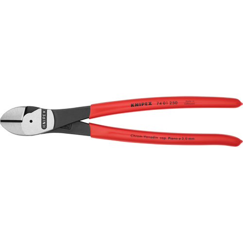 High Leverage Diagonal Cutters, 10" L Cam Industrial