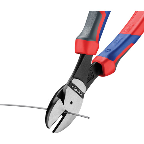 High Leverage Diagonal Cutters with KNIPEXTEND Handle, 8" L Cam Industrial