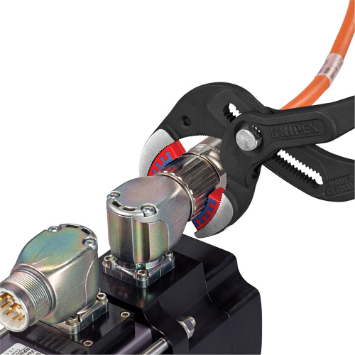 Pipe Gripping Pliers with Replaceable Plastic Jaws, 10" Cam Industrial