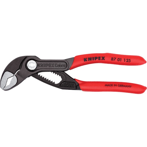 Cobra&reg; Water Pump Pliers, 5" Cam Industrial