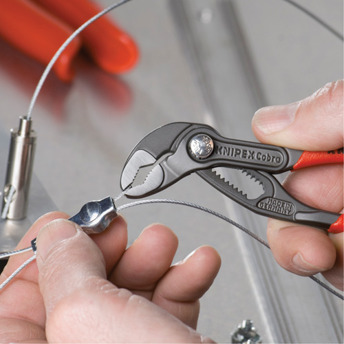 Cobra&reg; Water Pump Pliers, 5" Cam Industrial