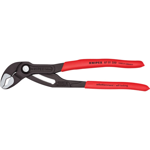 Cobra&reg; Water Pump Pliers, 10" Cam Industrial