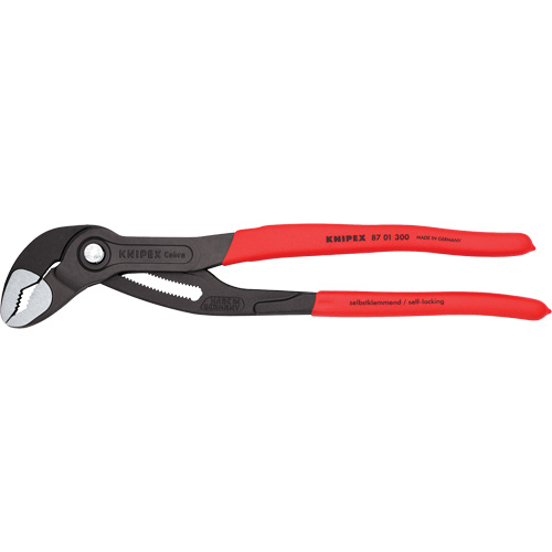 Cobra&reg; Water Pump Pliers, 12" Cam Industrial